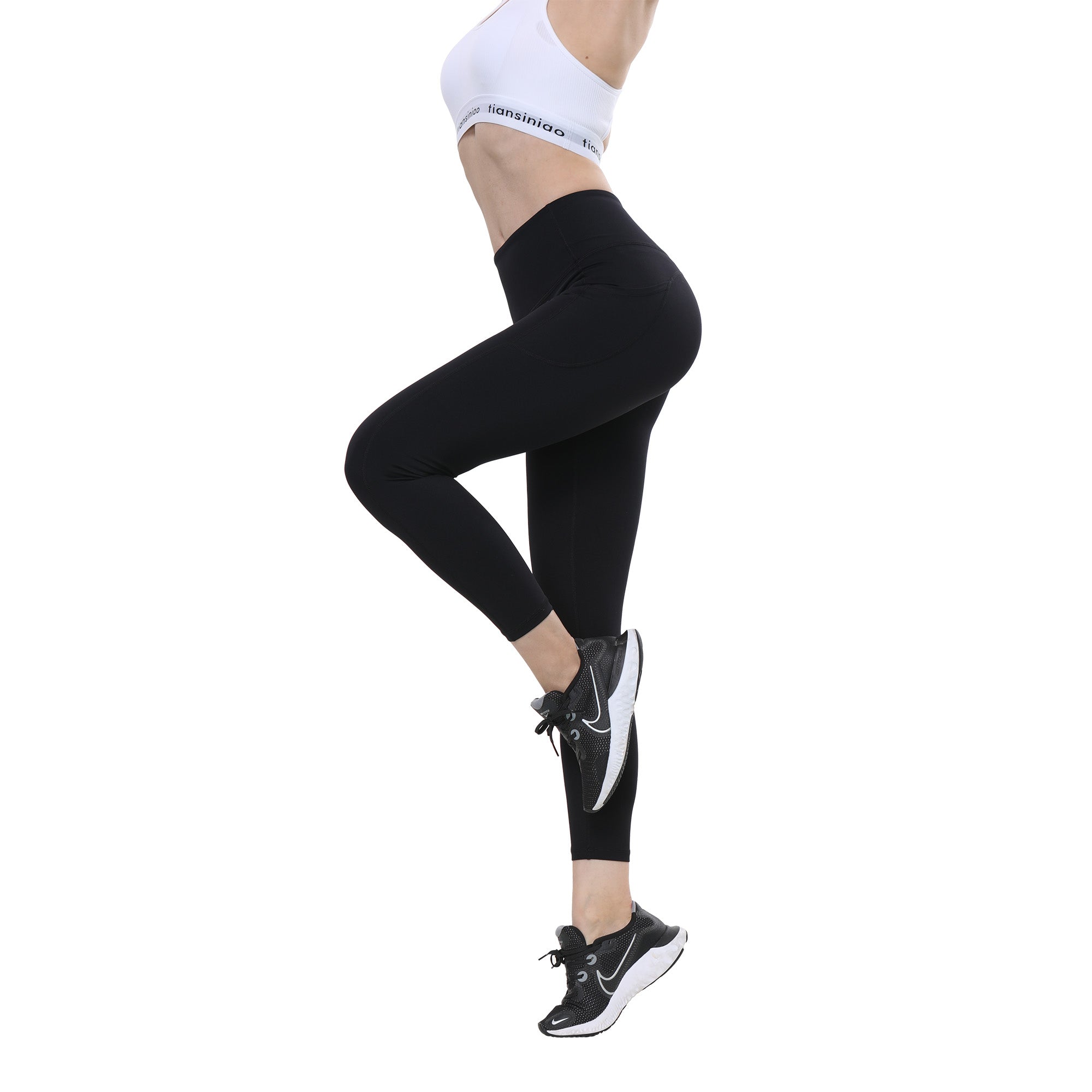 ALPHA CAMP Ombre Seamless High Waist Sports Leggings Stretchy Fitness