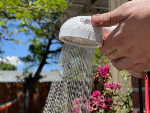 Shower While Camping